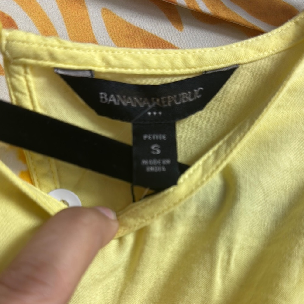 Yellow Ruffled Women's Top - Picture 5 of 5